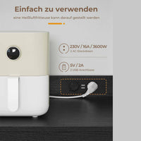 DE.SIKAIC Küchenschrank Schwarz / Holzwerkstoff / Modern Küchenschrank mit LED, Steckdose, Große Schublade, Arbeitsplatte, Schwarz